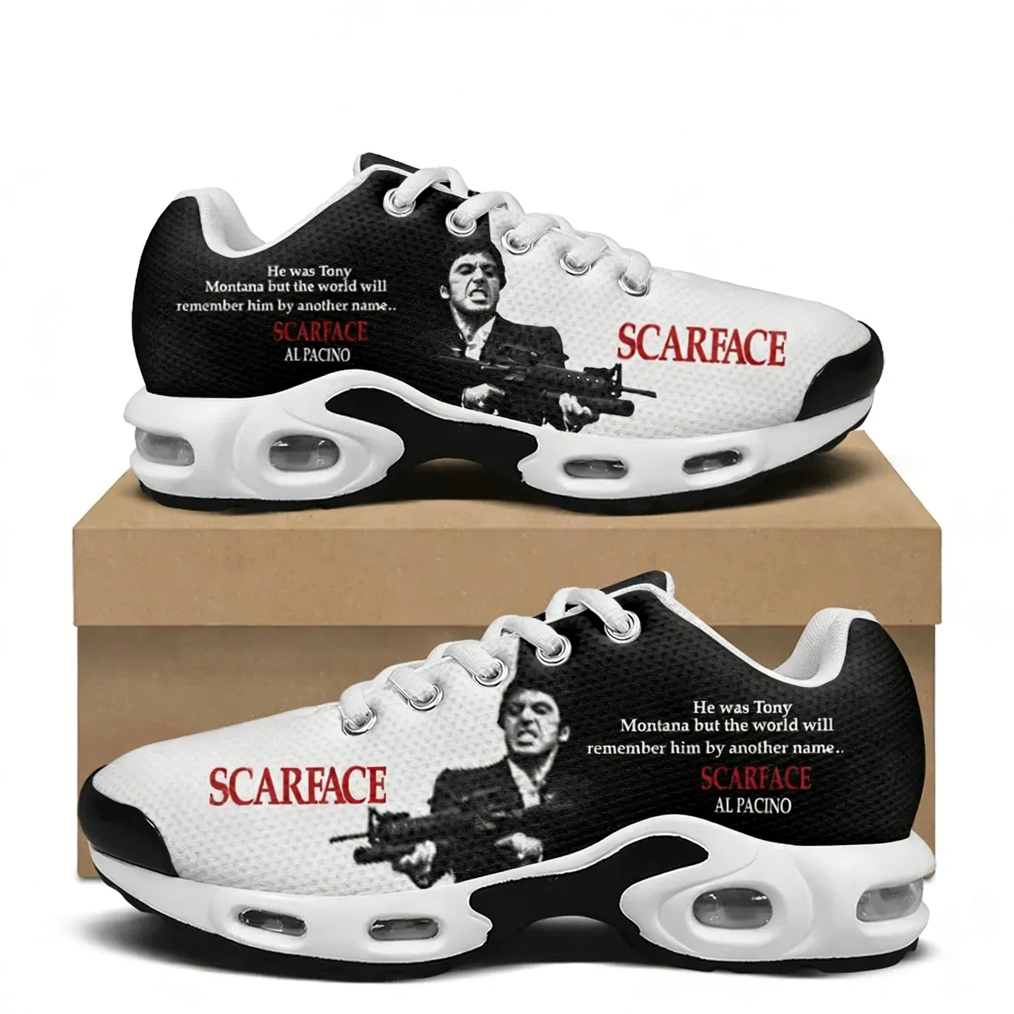 Running Gear For Women - Scarface Air Cushion Sneakers, chaussures de