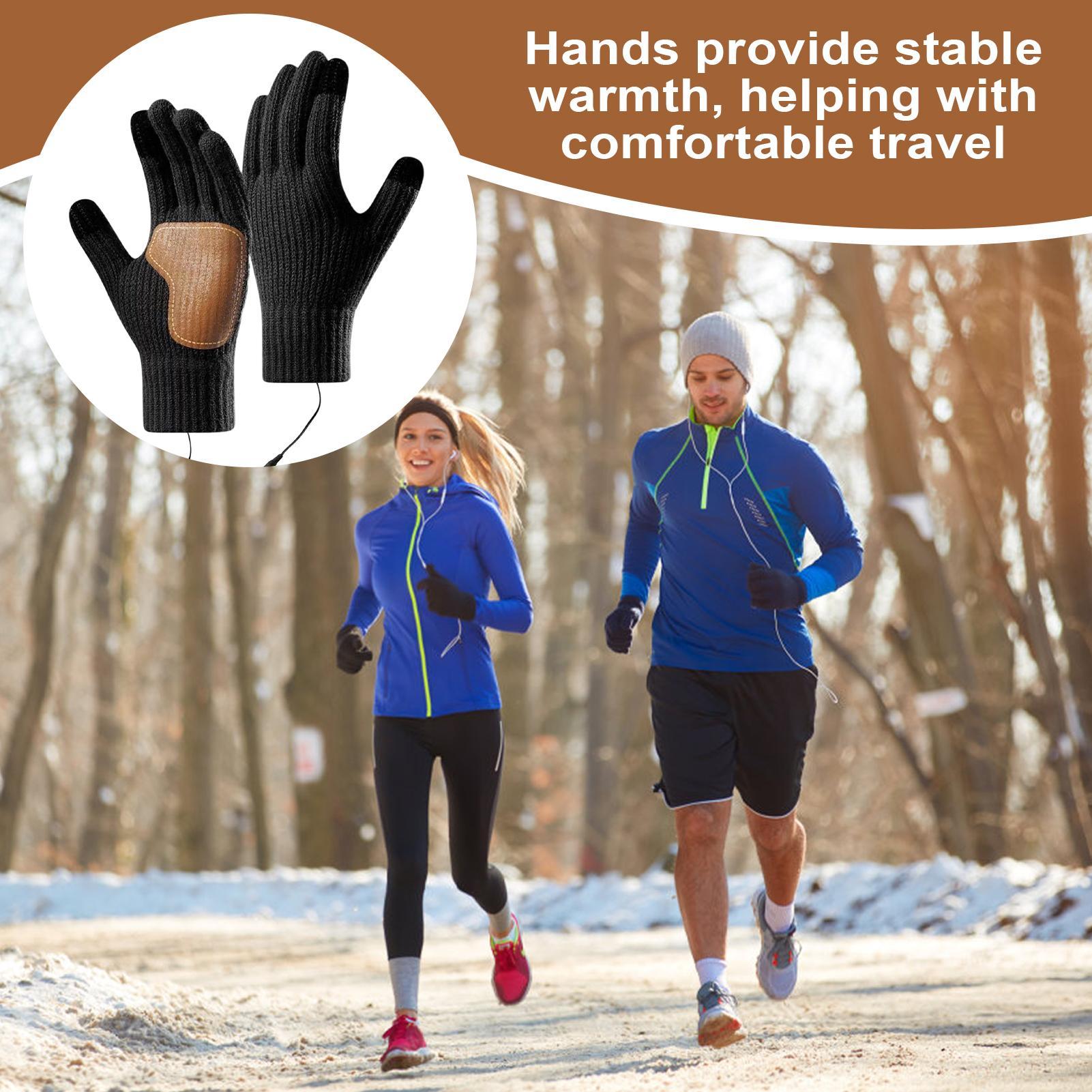 Gants chauffants USB avec écra - Running Gear Cold Weather avis et prix