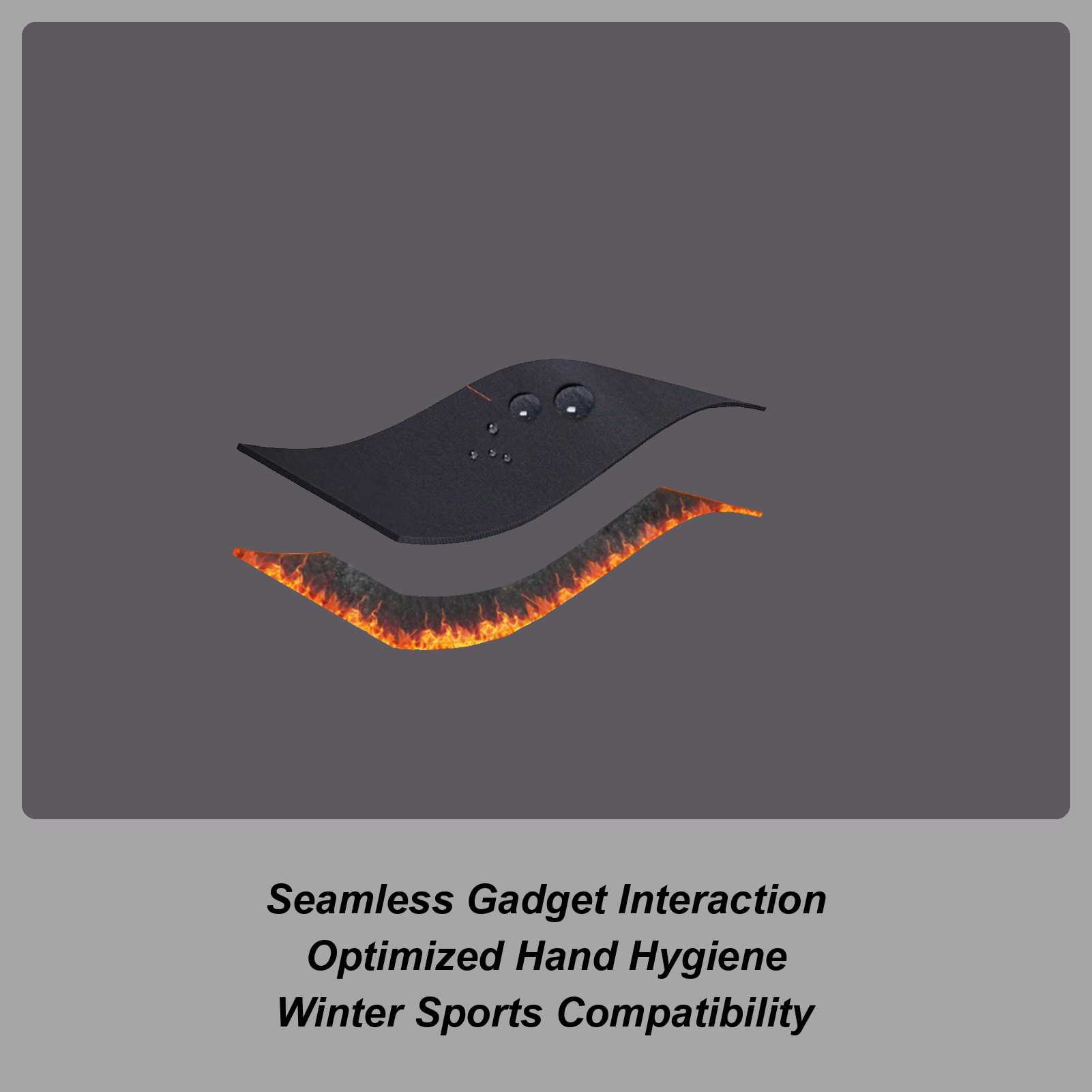 Gants chauds d'hiver coupe-ven - Running Gear Cold Weather avis et prix