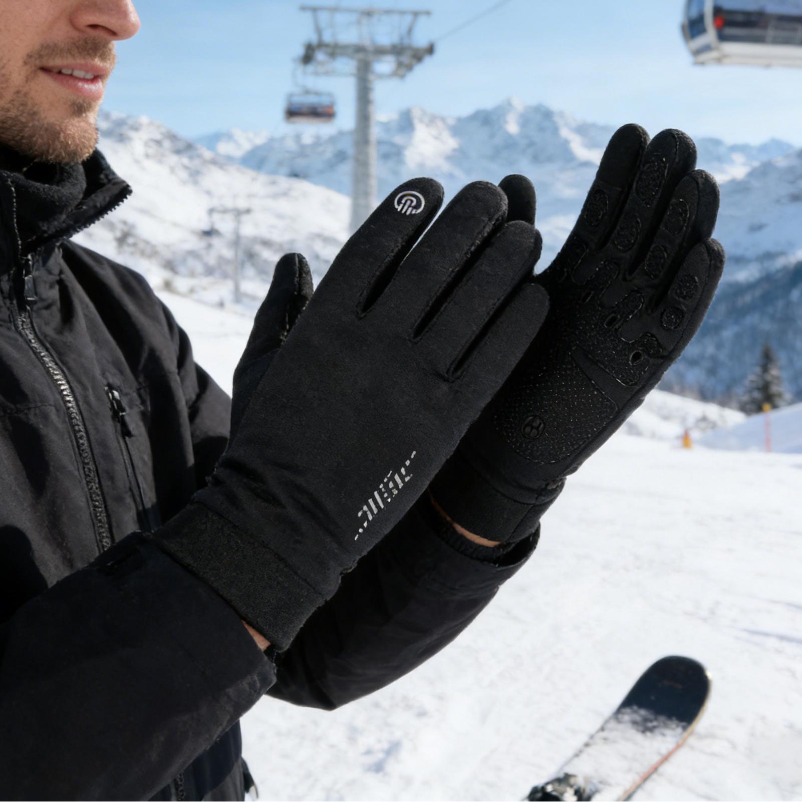 Gants de vélo d'hiver, doigt c - Running Gear Cold Weather avis et prix