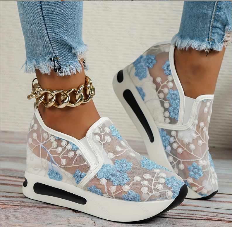 Chaussures plates en dentelle  - Running Gear For Women avis et prix