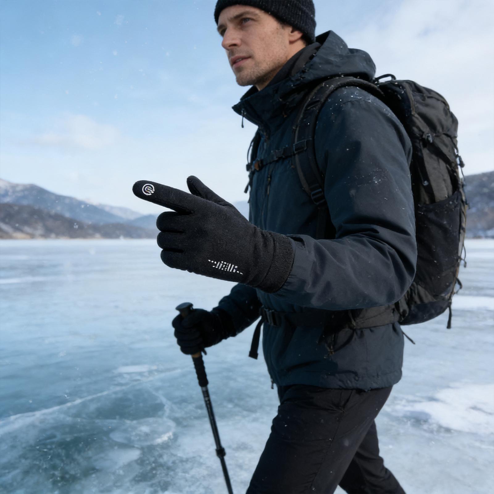 Gants de cyclisme chauds, doig - Running Gear Cold Weather avis et prix